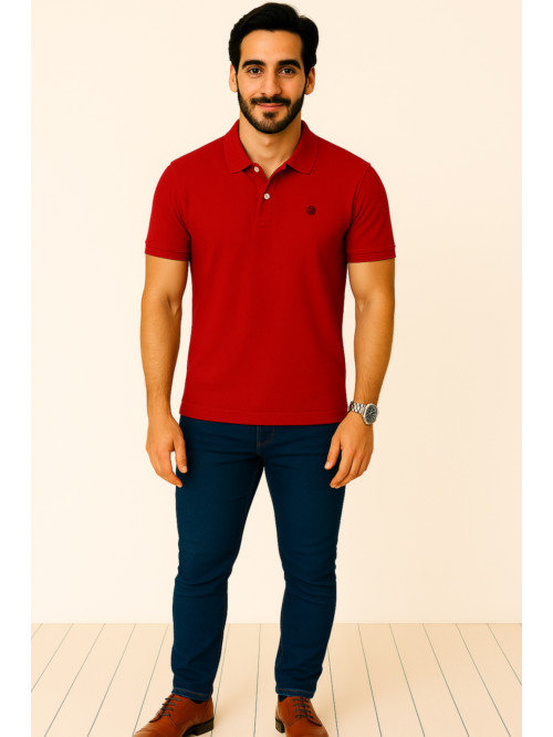 Craggy Kırmızı Polo Tişört