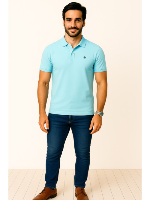 Craggy Mint Polo T-Shirt